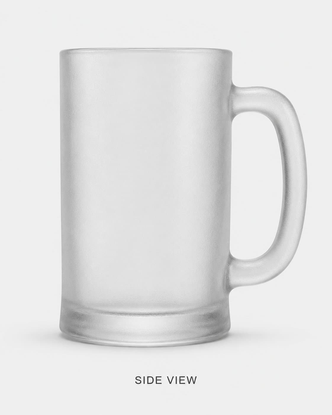Frosted Beer Mug — Side thumbnail