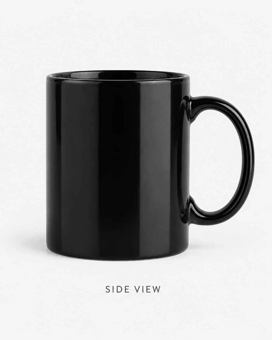 Black Mug — Side thumbnail