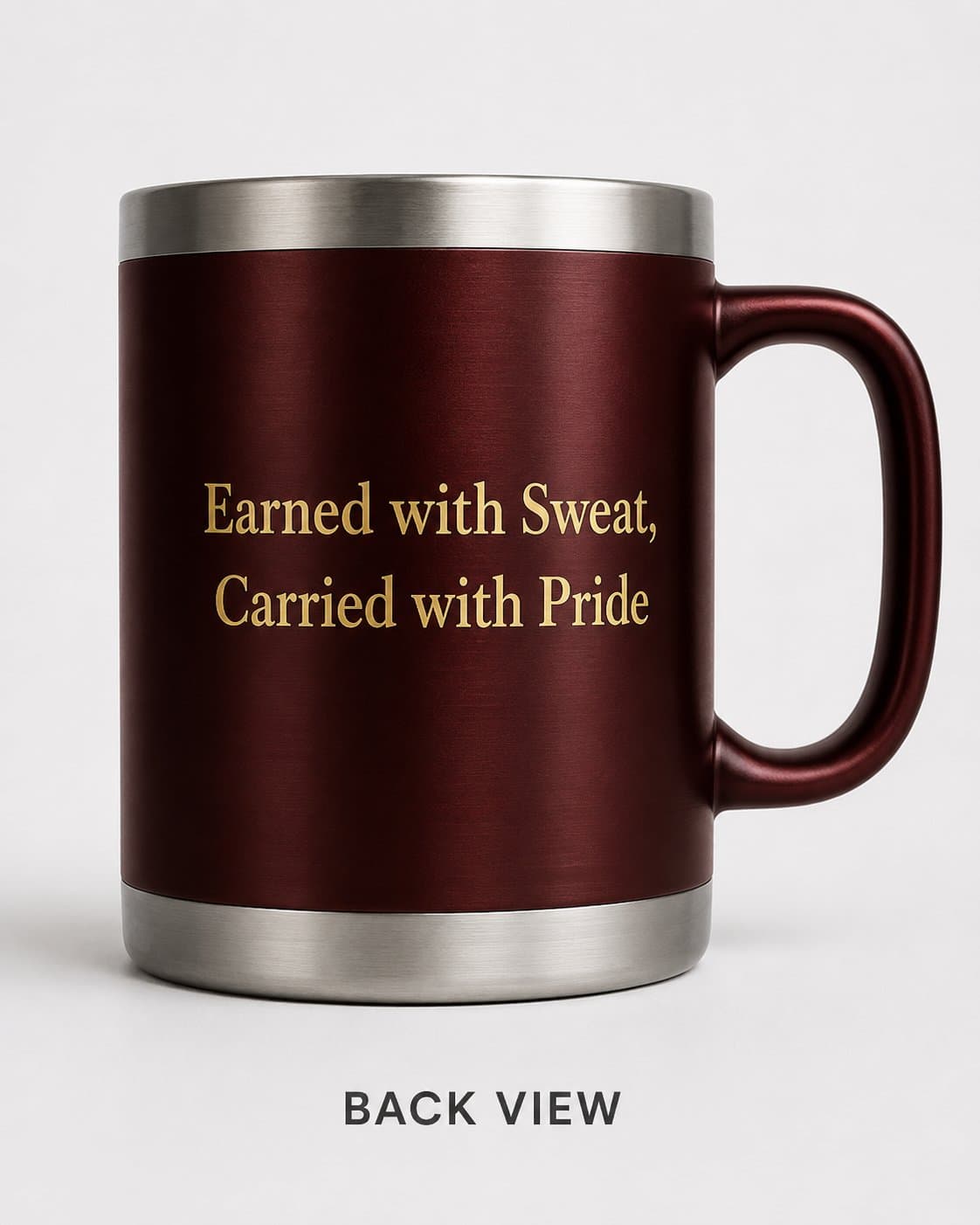 Metal Mug — Back thumbnail