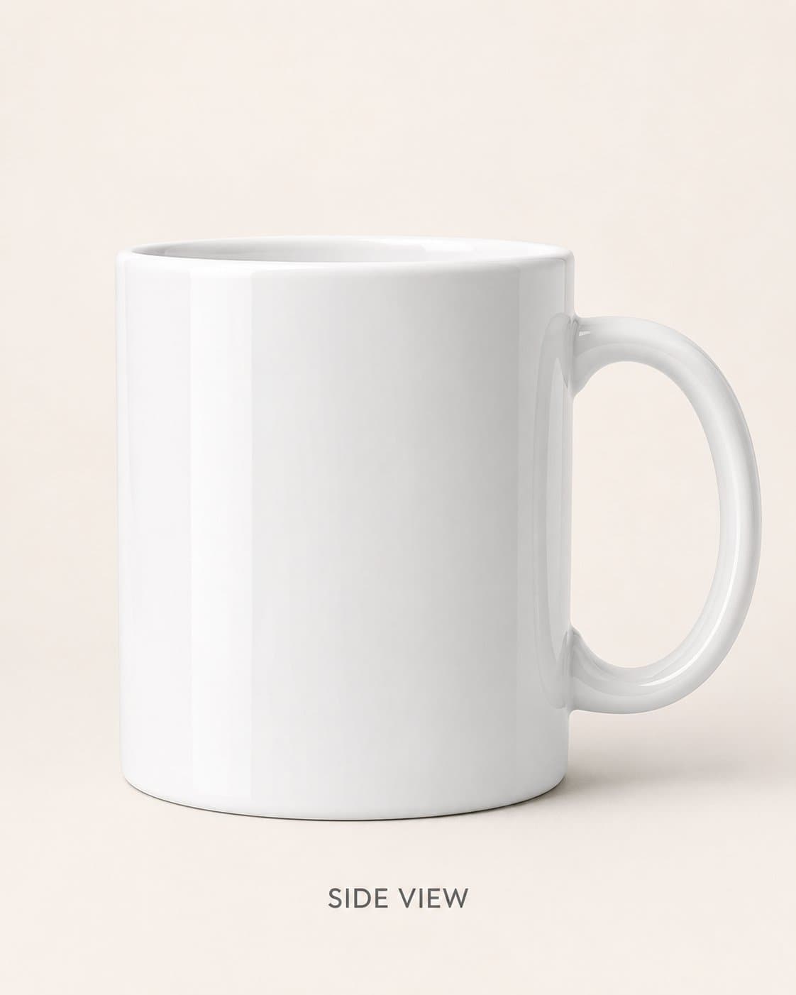 White Ceramic Mug — Back thumbnail