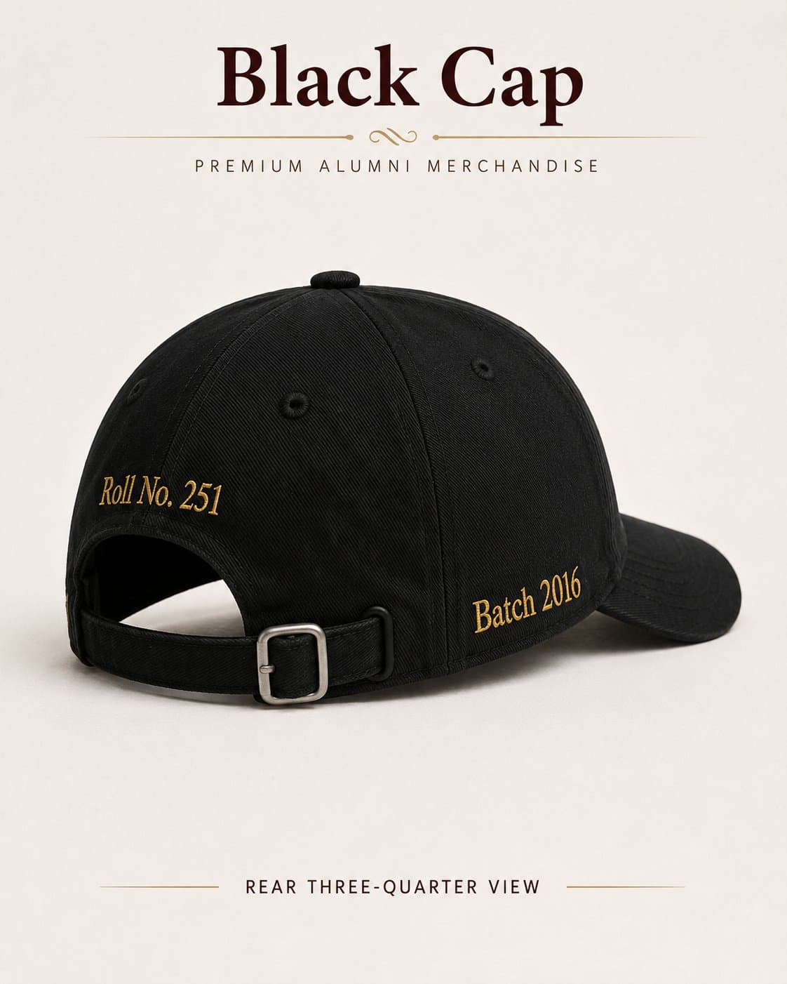 Black Cap — Back thumbnail