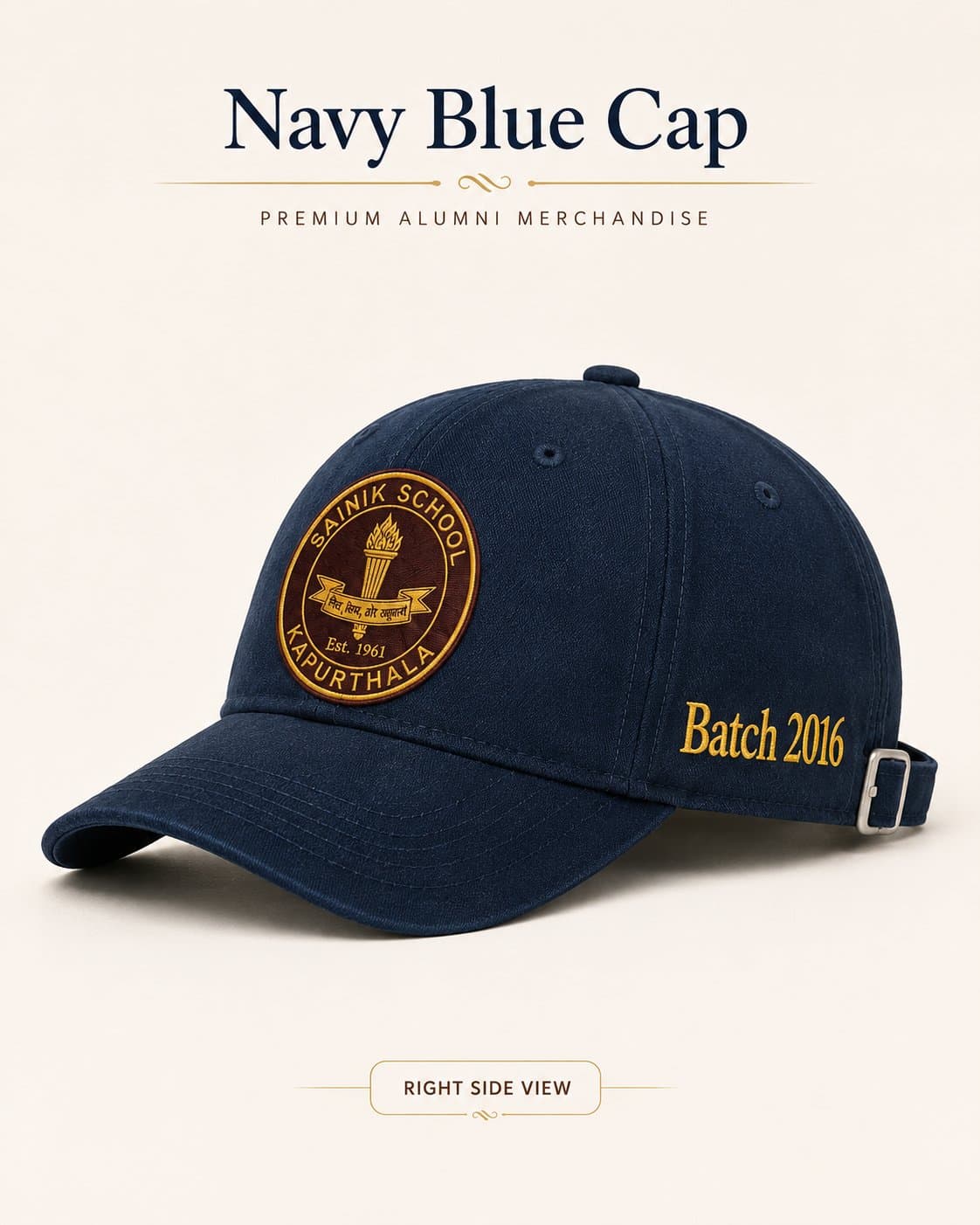 Blue Cap — Left Side thumbnail