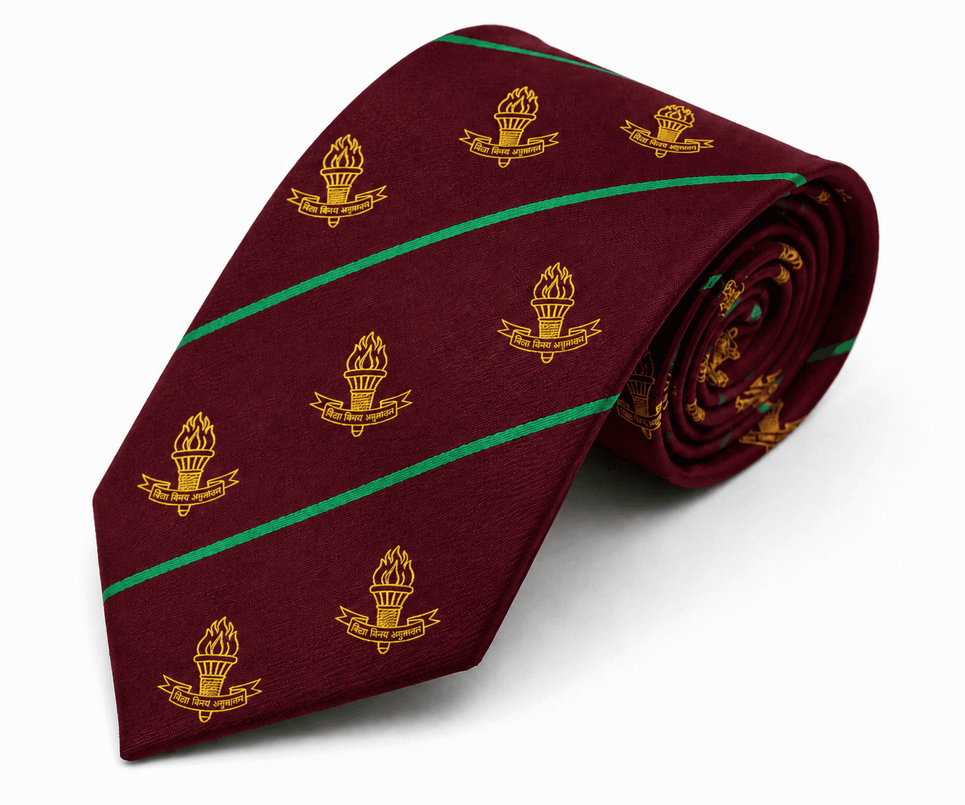 Striped Tie — Front view