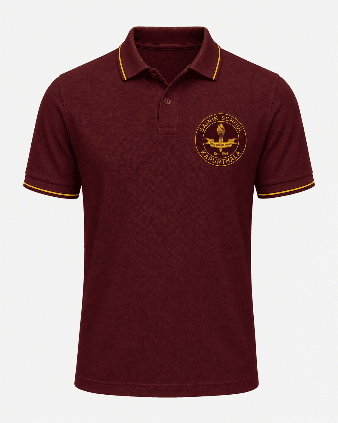 Maroon T-Shirt — Front view