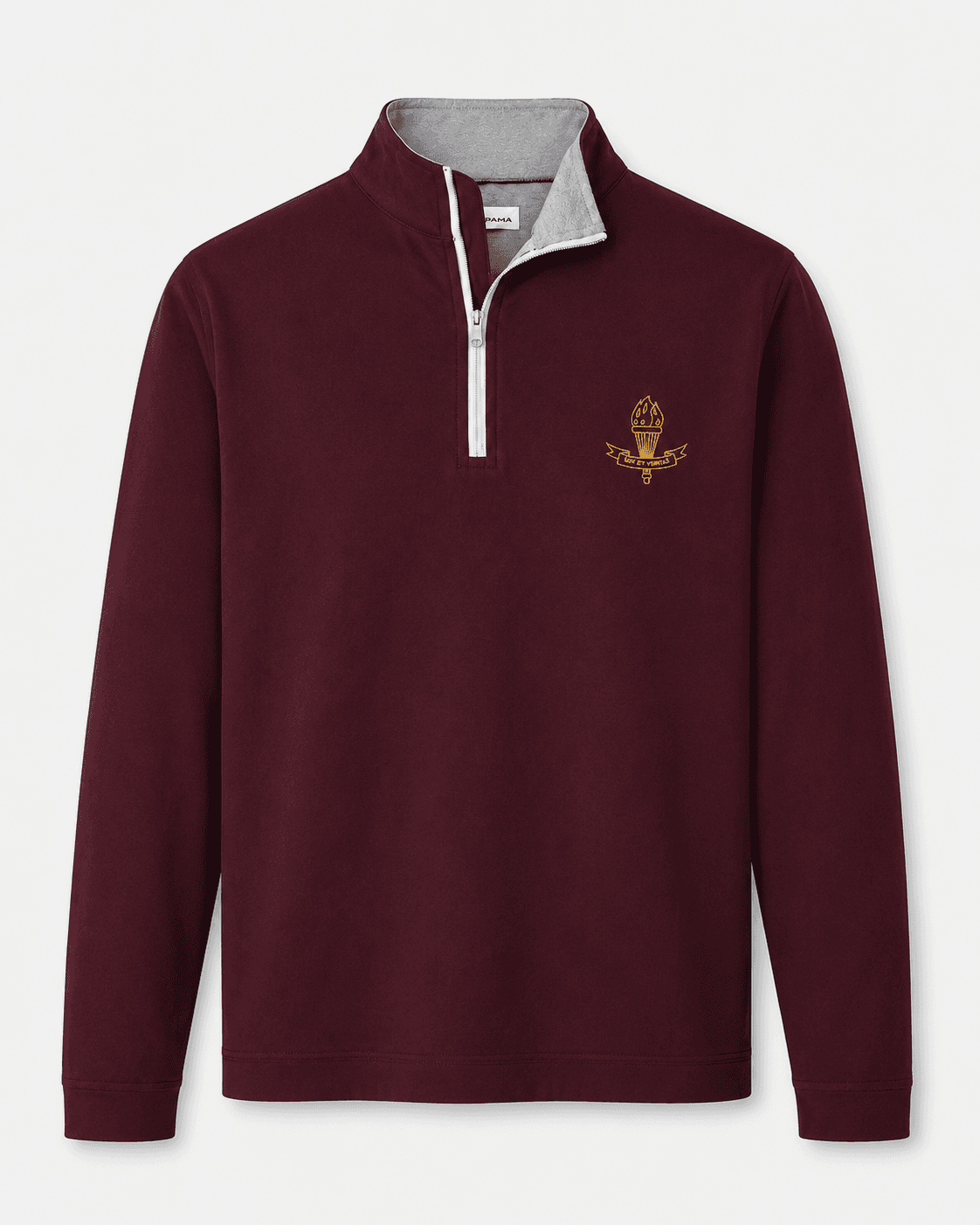 Maroon Sweatshirt — Front view